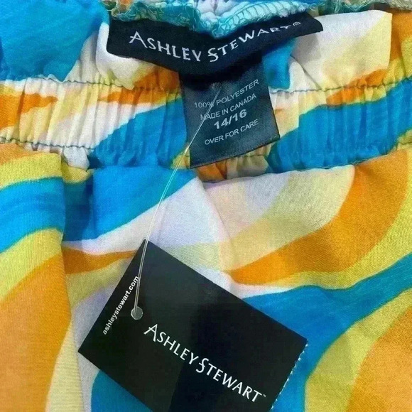 Ashley Stewart Off Shoulder blouse 2x-3x - Picture 4 of 8